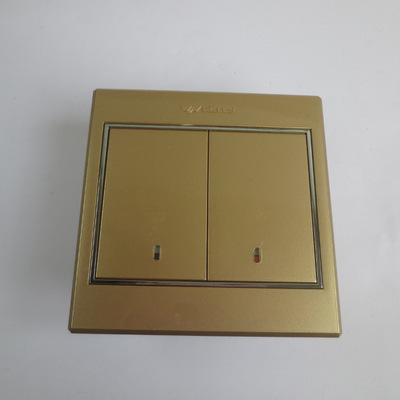 福田點開關(guān)正品D1S 二開雙控面板 細(xì)節(jié)鑄就品質(zhì)，點亮家居美學(xué)